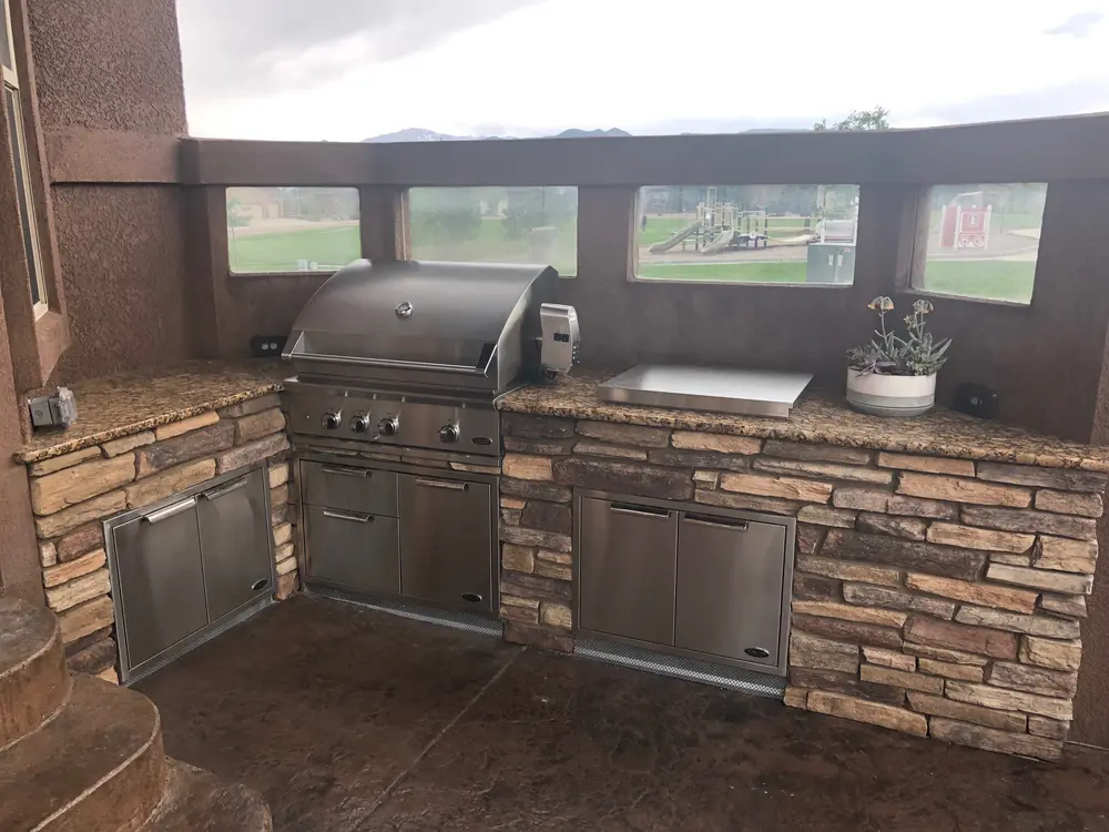 Exterior remodel by Stewart Remodeling in Colorado Springs, Colorado