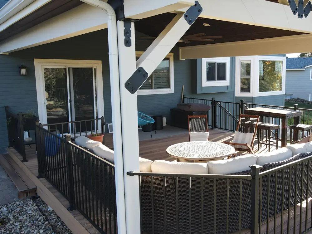 Exterior remodel by Stewart Remodeling in Colorado Springs, Colorado