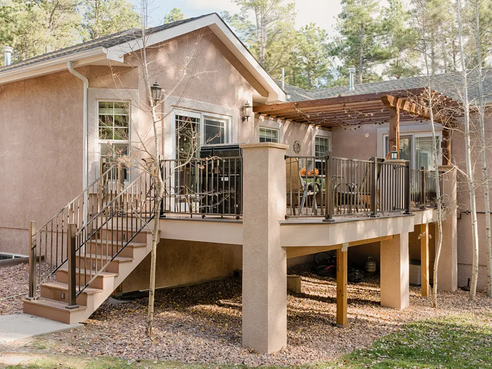 Exterior remodel by Stewart Remodeling in Colorado Springs, Colorado