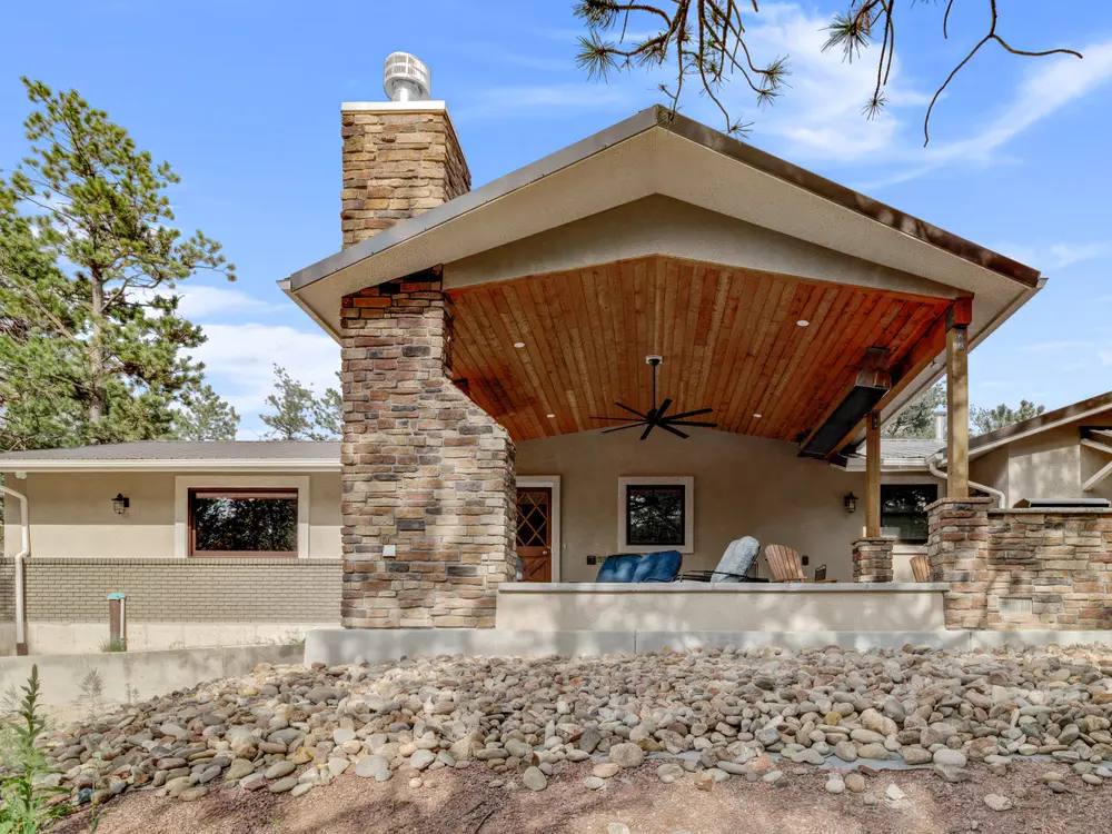 Exterior remodel by Stewart Remodeling in Colorado Springs, Colorado