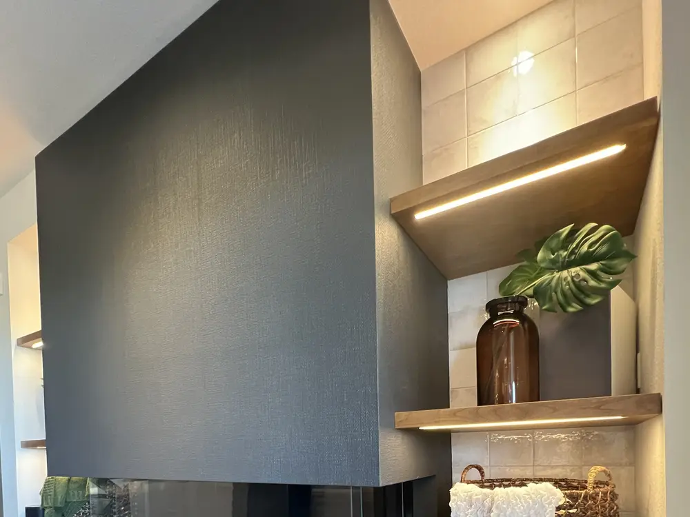 Custom fireplace by Stewart Remodeling in Colorado Springs, Colorado