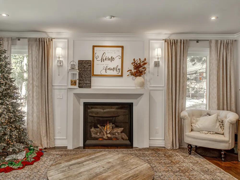 Custom fireplace by Stewart Remodeling in Colorado Springs, Colorado