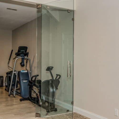interior design of home gym