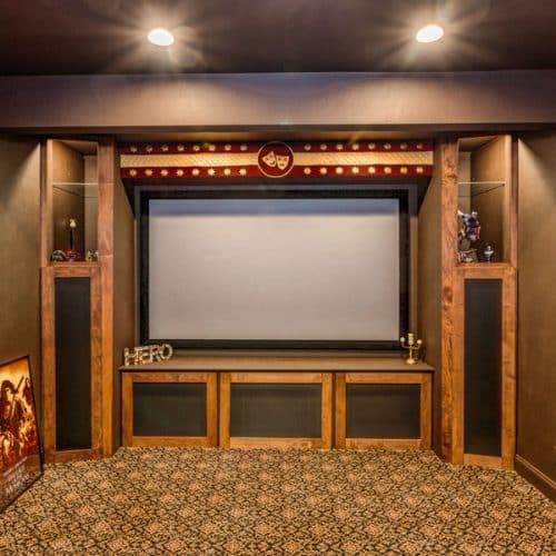 theater home addition