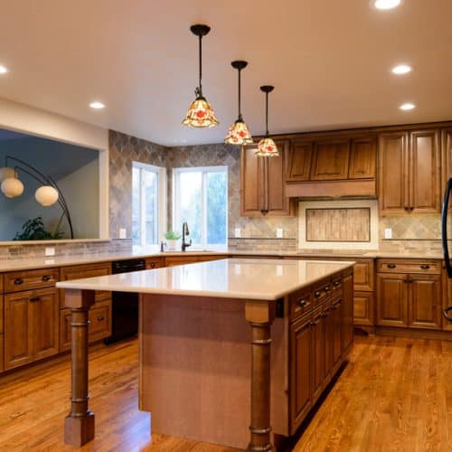 Traditional kitchen design