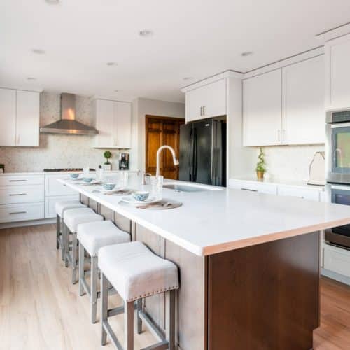 interior design of remodeled kitchen
