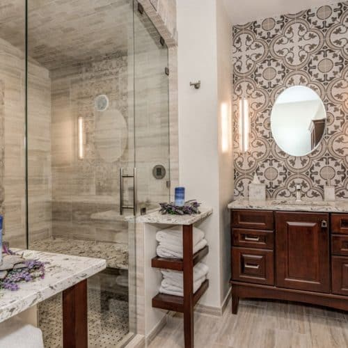 Luxury renovated bathroom